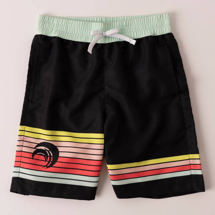 Multi Stripe Swim Trunk for wholesale by Kidpik