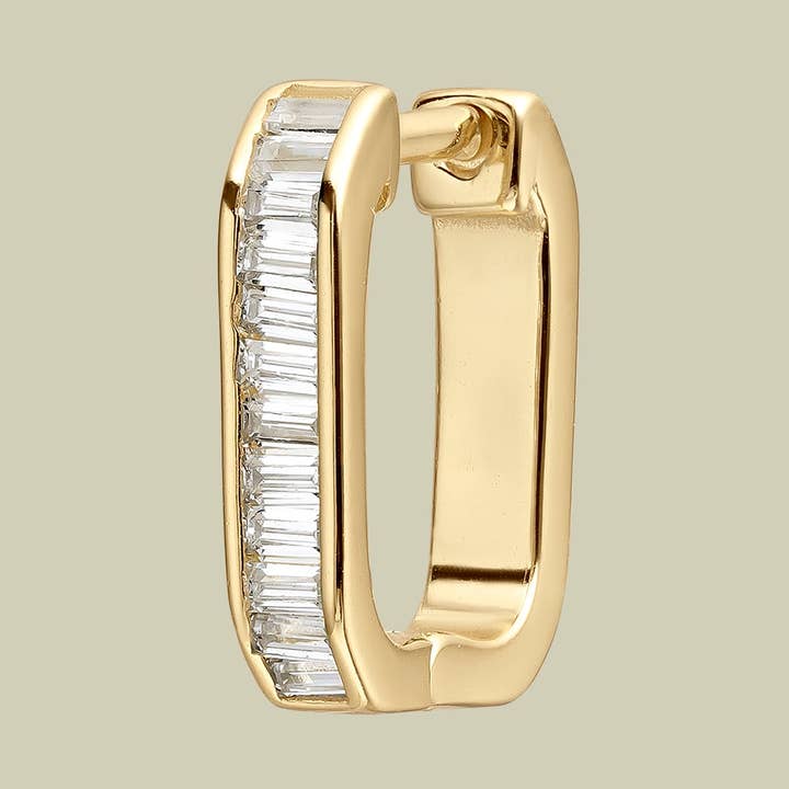 PENDIENTE PIERCING ARO MAYUMI WHITE para venta al por mayor de EarCandy Jewelry