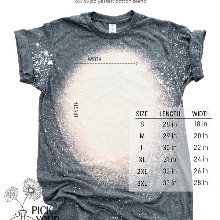 Pick Your Poison Tees LLC (Formerly Wandering Owl Designs) - Wholesale Screen Printed T-Shirt - Women's - Libra Tarot – Bleached Zodiac Tee1