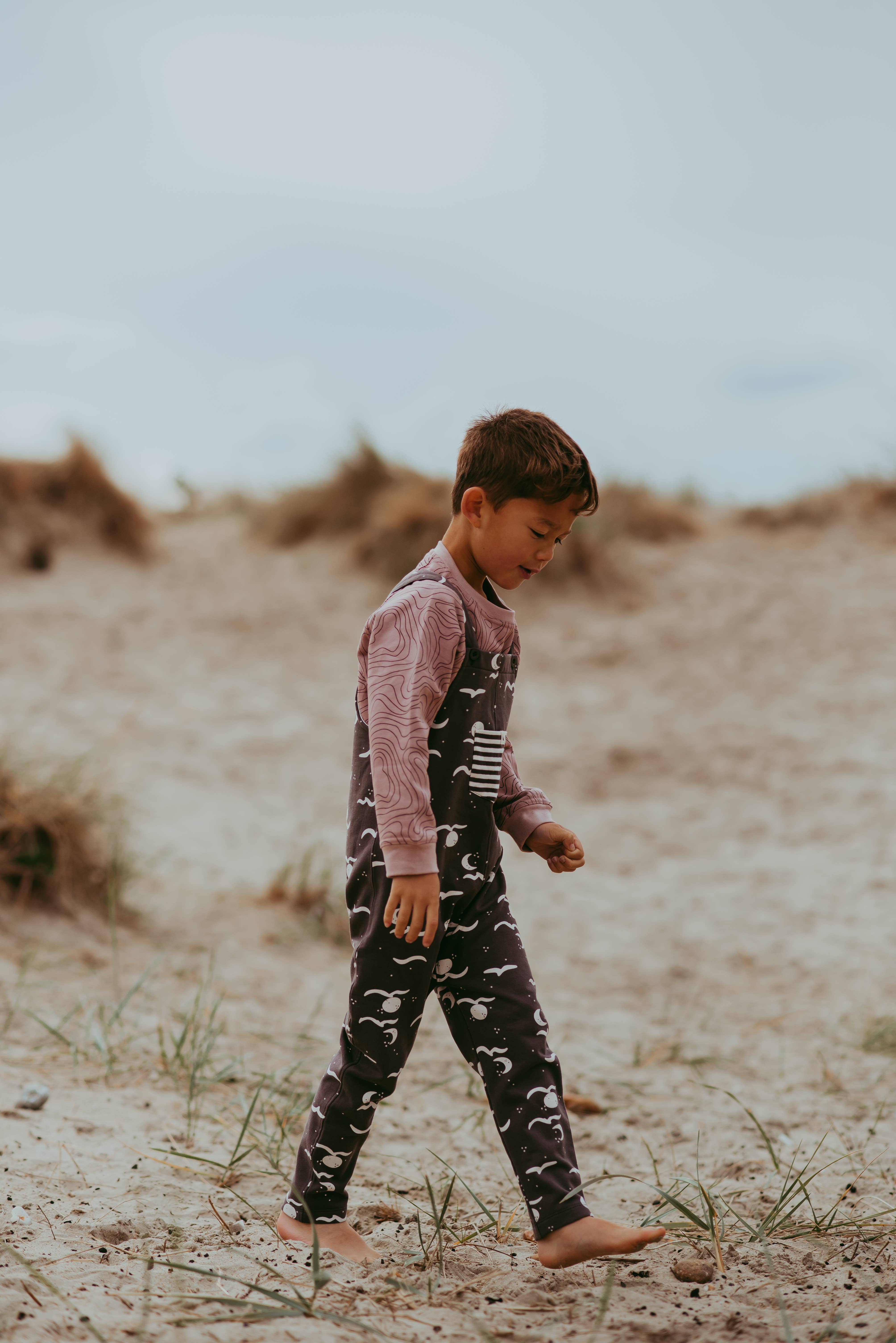 Midnight Moon Wave Dungarees for wholesale on Faire4