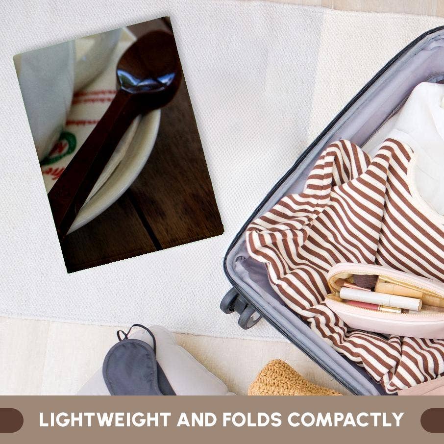 3dRose - Vente Serviettes de bain - 3dRose, Café Américain avec Design de Tulipe et Cuillère en Chocolat, Serviette5