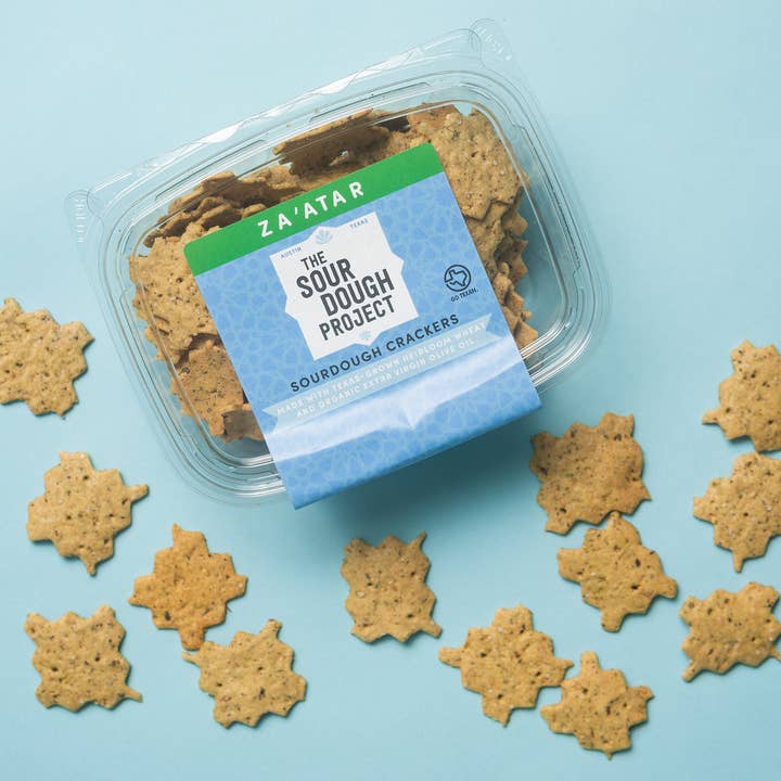 The Sourdough Project - Wholesale Crackers - Za'atar Sourdough Cracker