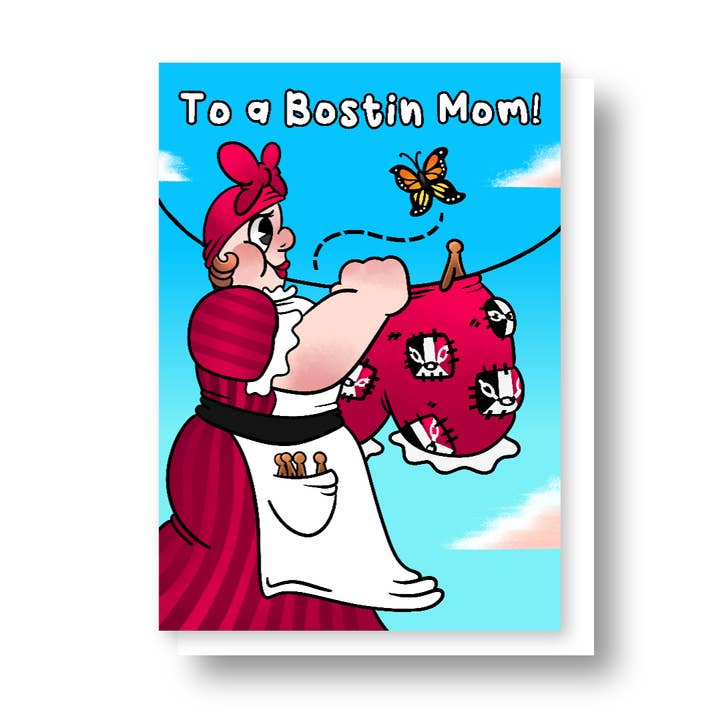 Till en Bostin mamma! för wholesale av Black Country Cards