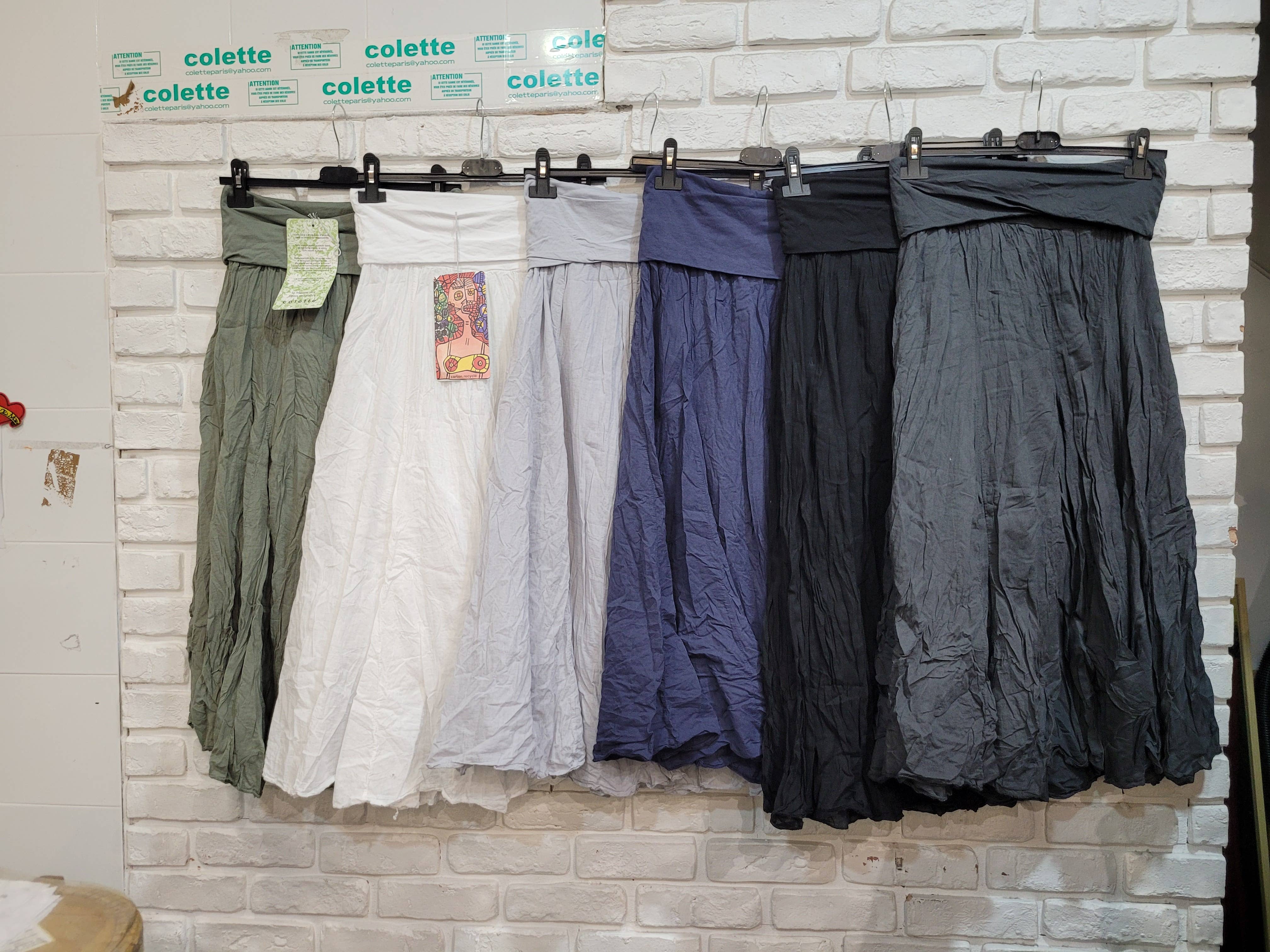 la maison des fibres naturelles – wholesale Kjol - Dam – 100% bomullskjol 6535821