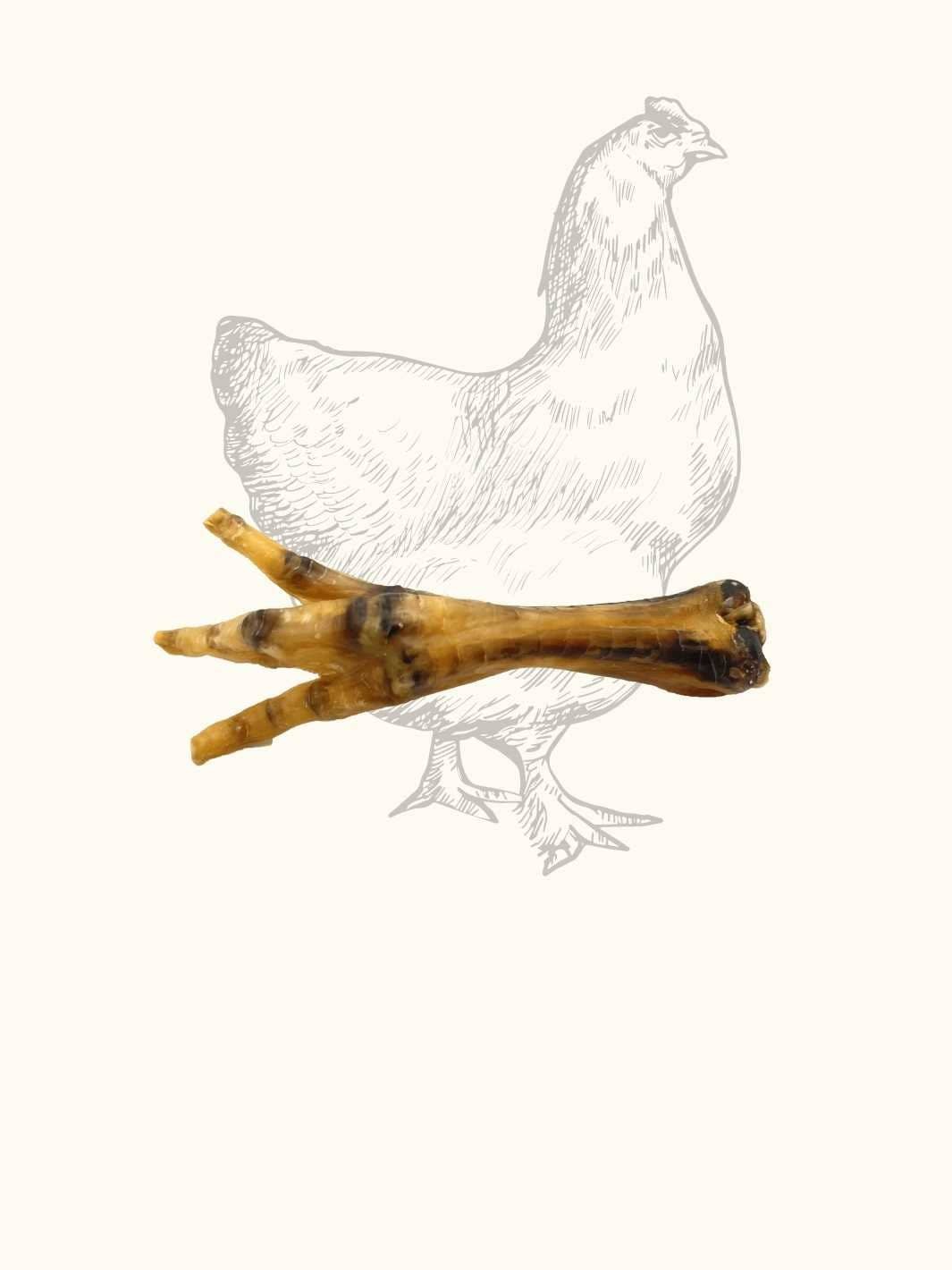 Truffe Délice - Wholesale Pet Treats - Dog - Dried chicken feet4