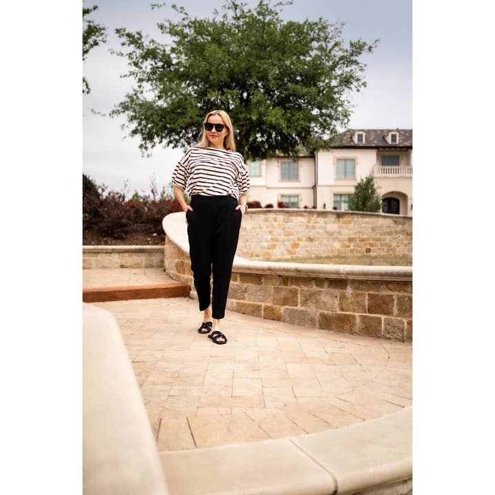 Mirjami Hose Schwarz für den Großhandel von Fitzgrey