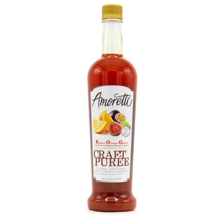 Passion-Orange-Guava Craft Puree® for wholesale by Amoretti