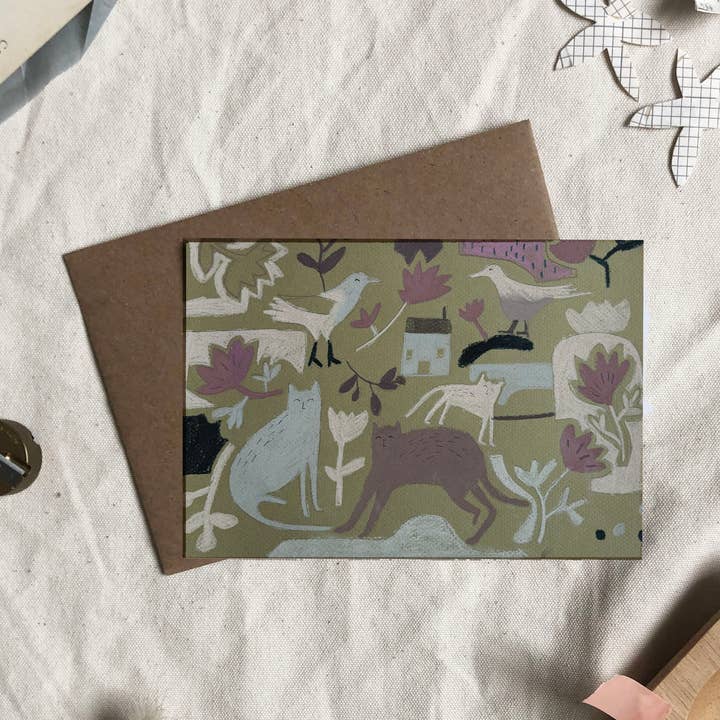 Carta popolare con animali per la vendita all'ingrosso da parte di dear prudence