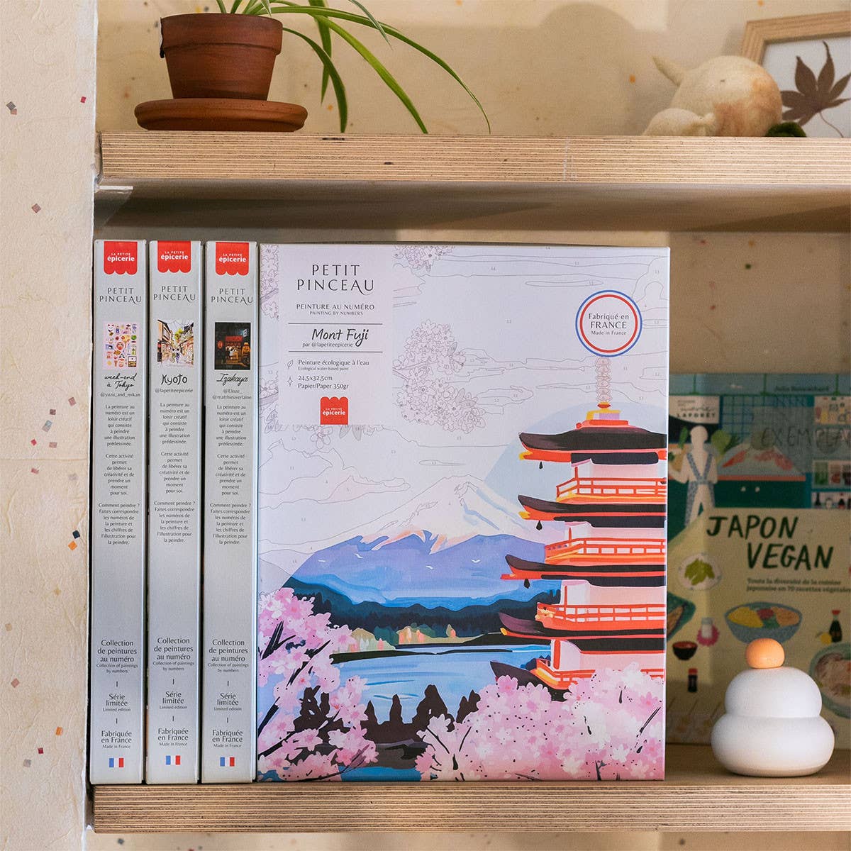 La Petite Épicerie - Wholesale DIY Craft Kit - Paint by Numbers Kit - Mount Fuji4
