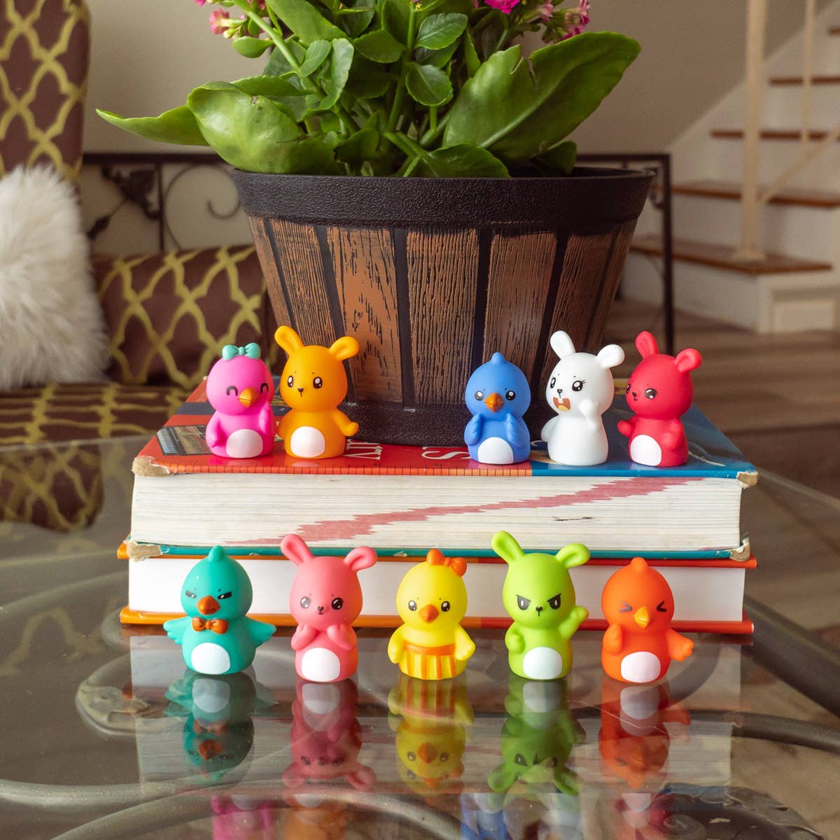 Fun Little Toys - Wholesale Finger Puppet - Kids & Baby - Easter Finger Puppet with Bunny and Other Animal for Kid Toy7