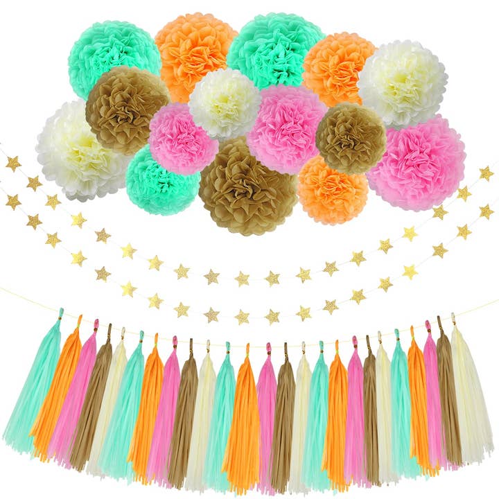 Shooting Star Decoration Kit - 18 pieces! for wholesale by Your Party Box