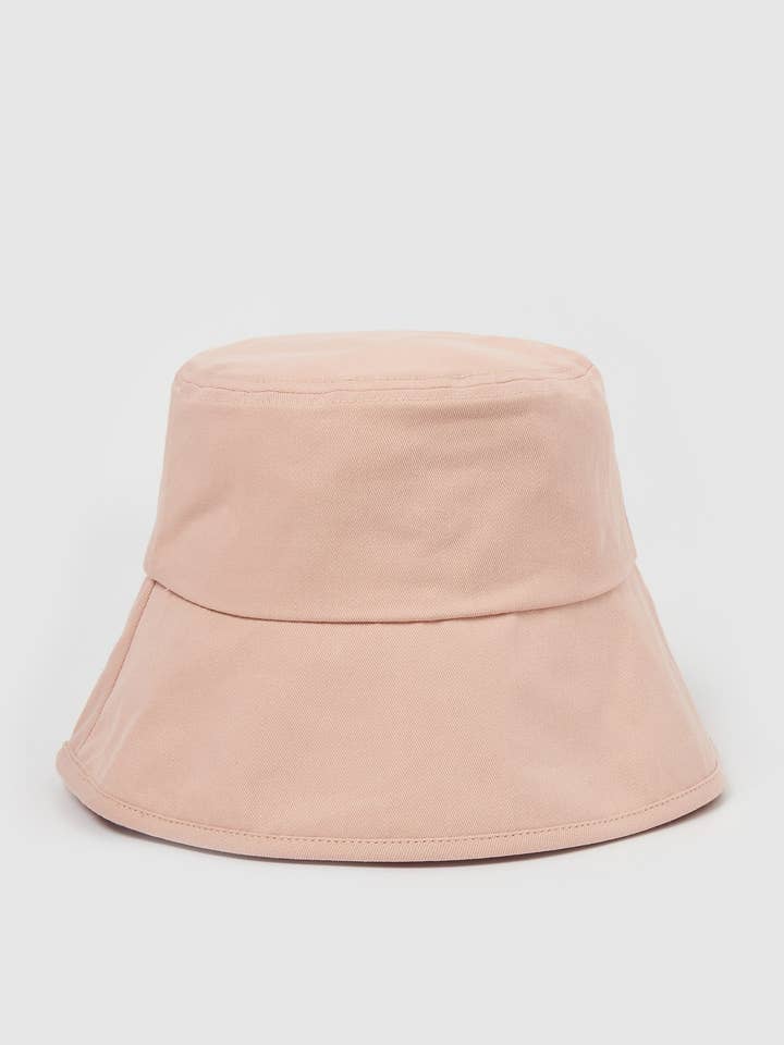 Miz Casa & Co Lucia Bucket Hat Baby Pink for wholesale by Izoa pty ltd