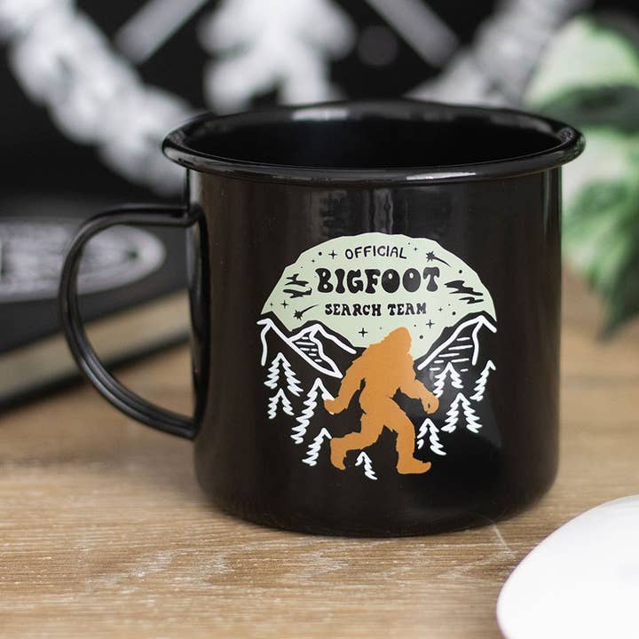 Bigfoot Search Team Enamel Mug for wholesale by WONDER IMPORTS AUSTRALIA