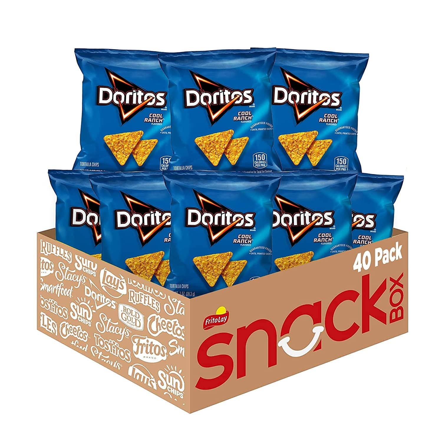 I Got Your Candy – wholesale Crisps – Doritos Cool Ranch Flavored Tortilla Chips 1oz - 50ct1