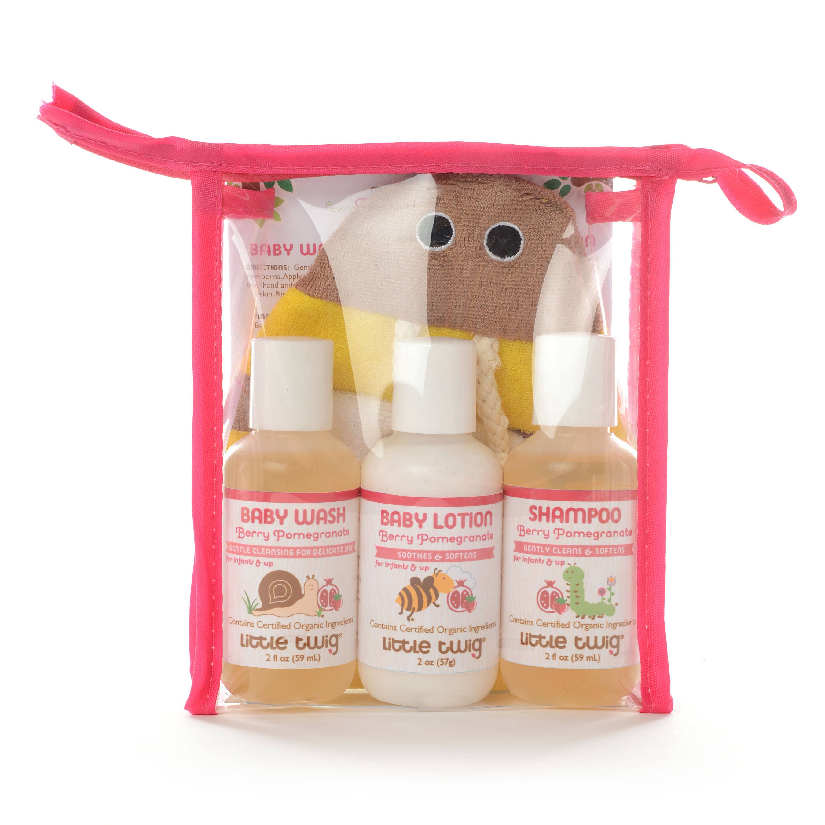 Little Twig – wholesale Bath & body set – Baby – TRAVEL SET BEE3