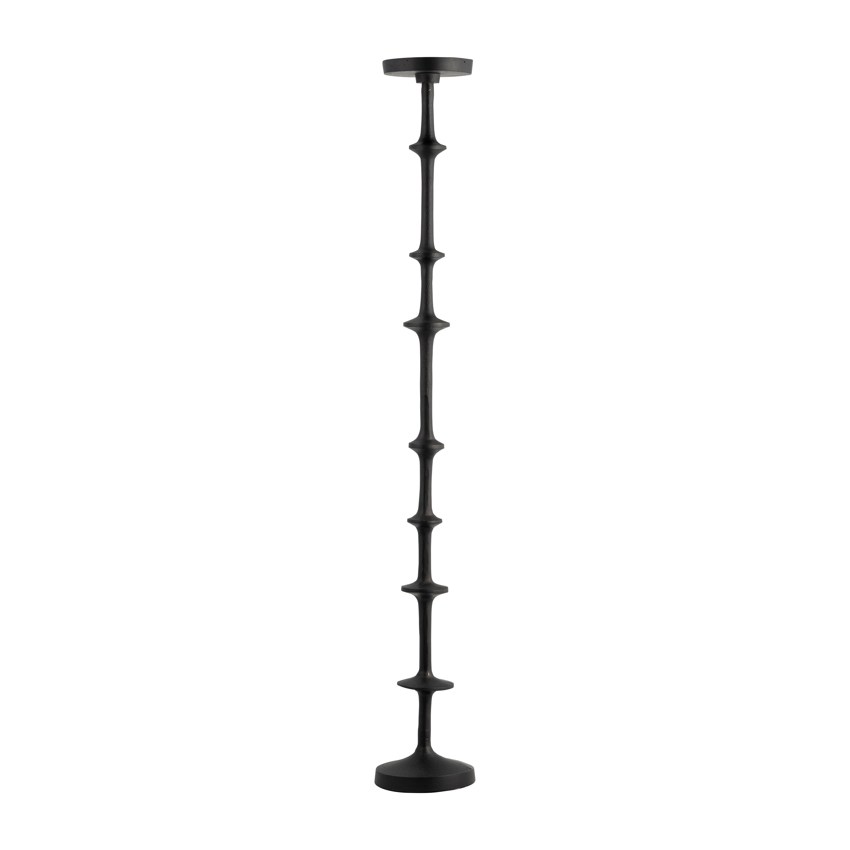 Sagebrook Home - Wholesale Candle Holder - Floor Pillar Candle Holder - Black Metal Abacus, 36 in.5