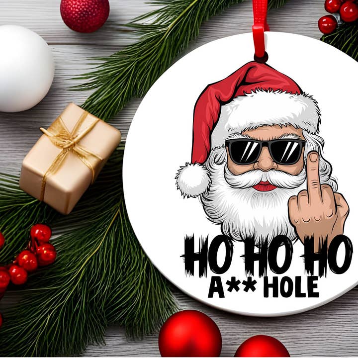 Ceramic Christmas Tree Ornament for wholesale by Stencil Art Canada