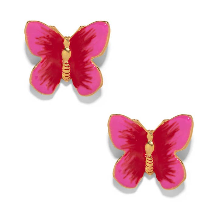 The Pink Reef Small Magenta Glassine Butterfly for wholesale by The Pink Reef