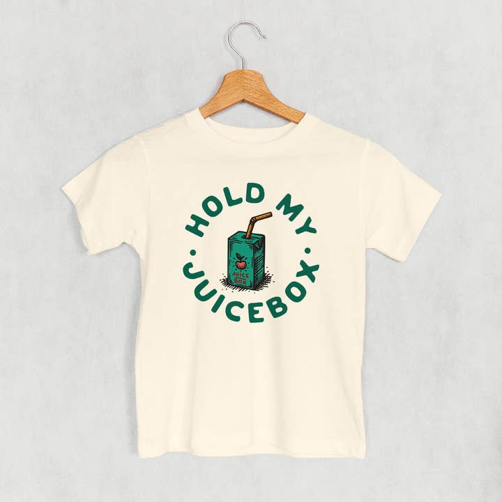 Ivy + Cloth - Wholesale Screen Printed T-Shirt - Kids - Hold My Juice Box (Kids)2