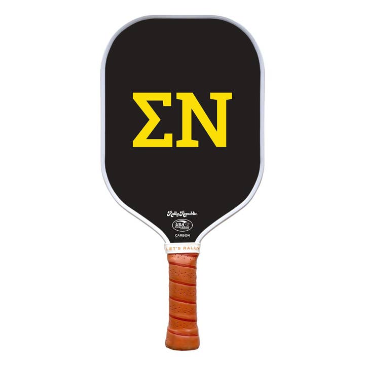 Sigma Nu Schwarzer griechischer Buchstabe (B2B) für den Großhandel von Rally Republic