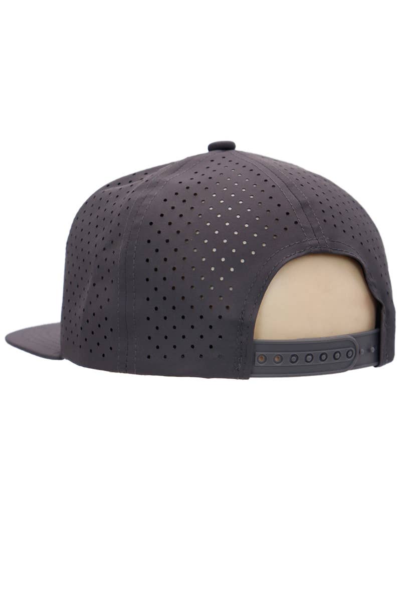 Cap Zone – Boné - Unissexo por atacado – Boné Snapback 7 Painéis com Frente Colorida e Perfurações Digitais24