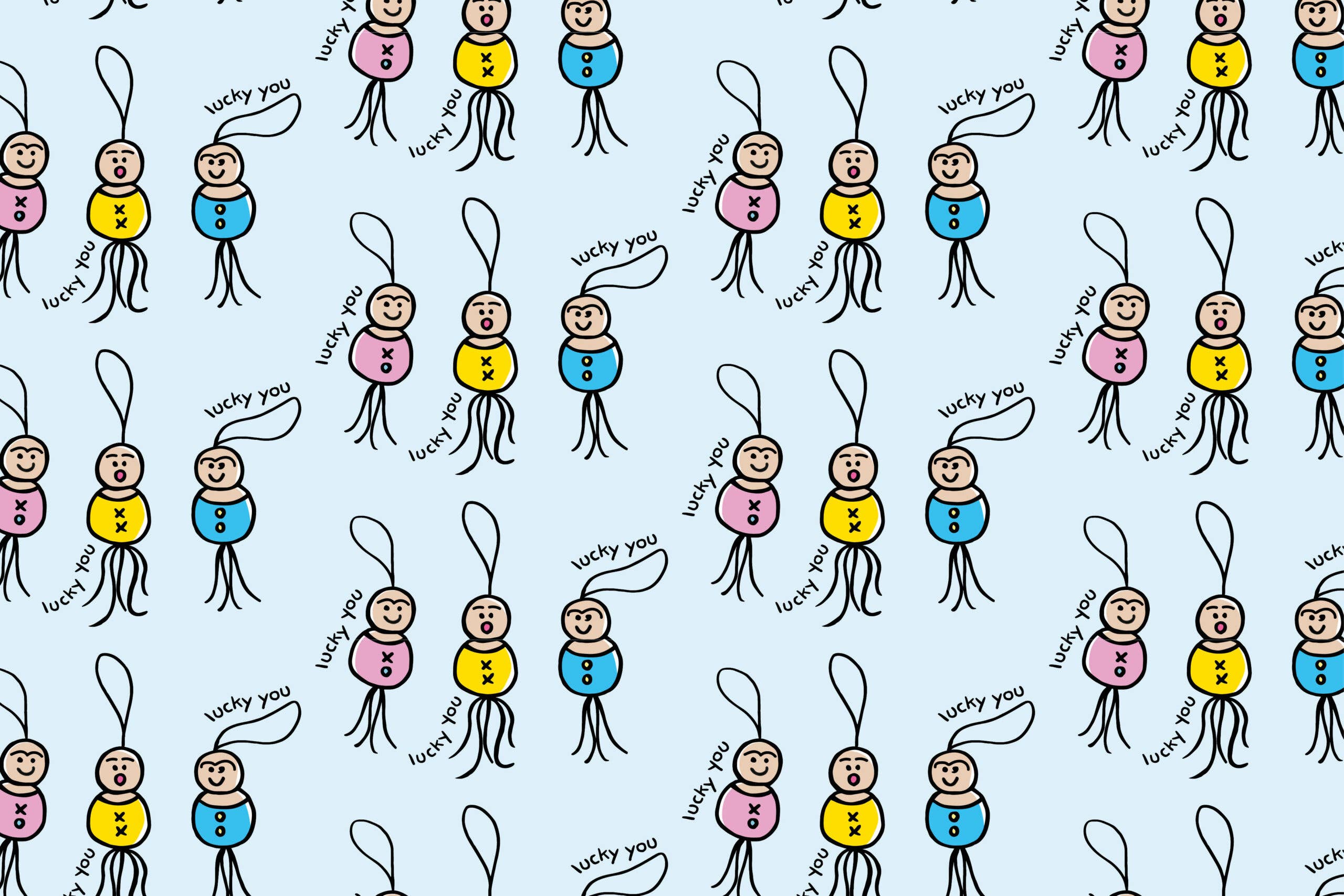 liefs jansje - Wholesale Inpakpapier per rol - Inpakpapier Lucky You1