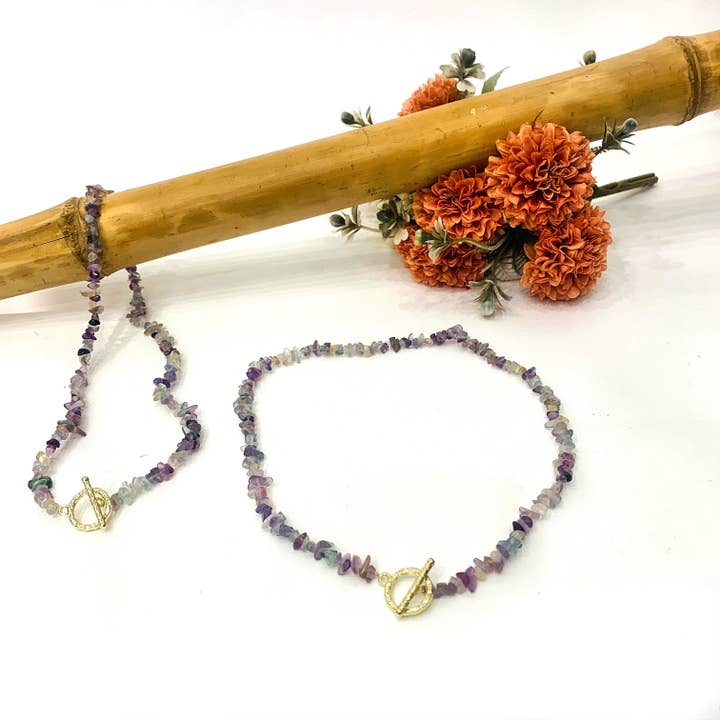 Atisha Spiritual Shop - Wholesale Beaded/Pearl Necklace - CHIPS LAPIS LAZULI ~ NECKLACE ~ NATURAL QUARTZ3