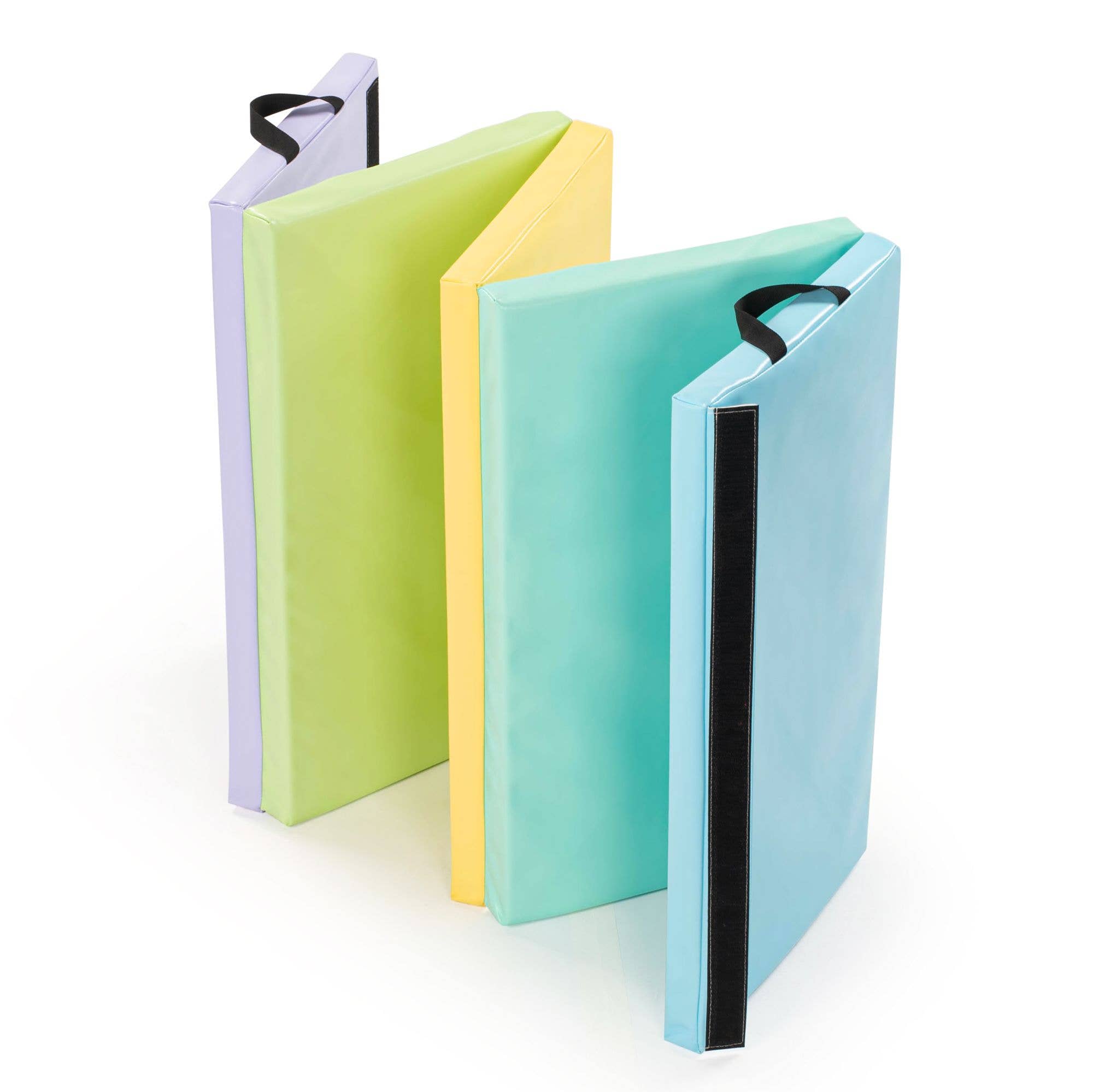 New Bounce – wholesale Play mat – Kids & baby – 5 Fold Soft Play Area Mat Pastel3