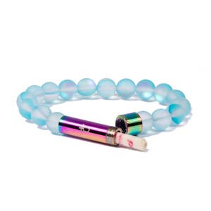  Jewelry Making Kit For Girls 4-6 Mermaid Beads 8mm Cute  Glass Beads For Kids DIY Bracelet