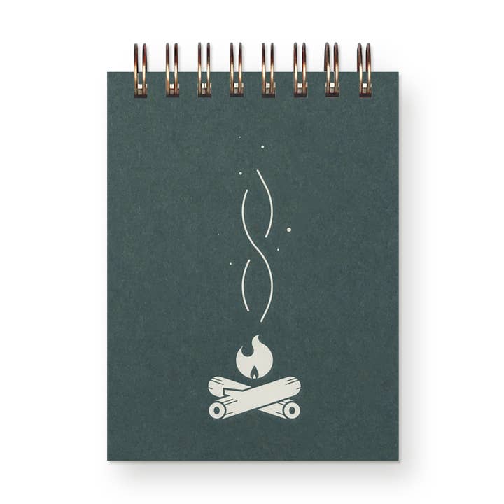 Campfire Mini Jotter Notebook for wholesale by Ruff House Print Shop