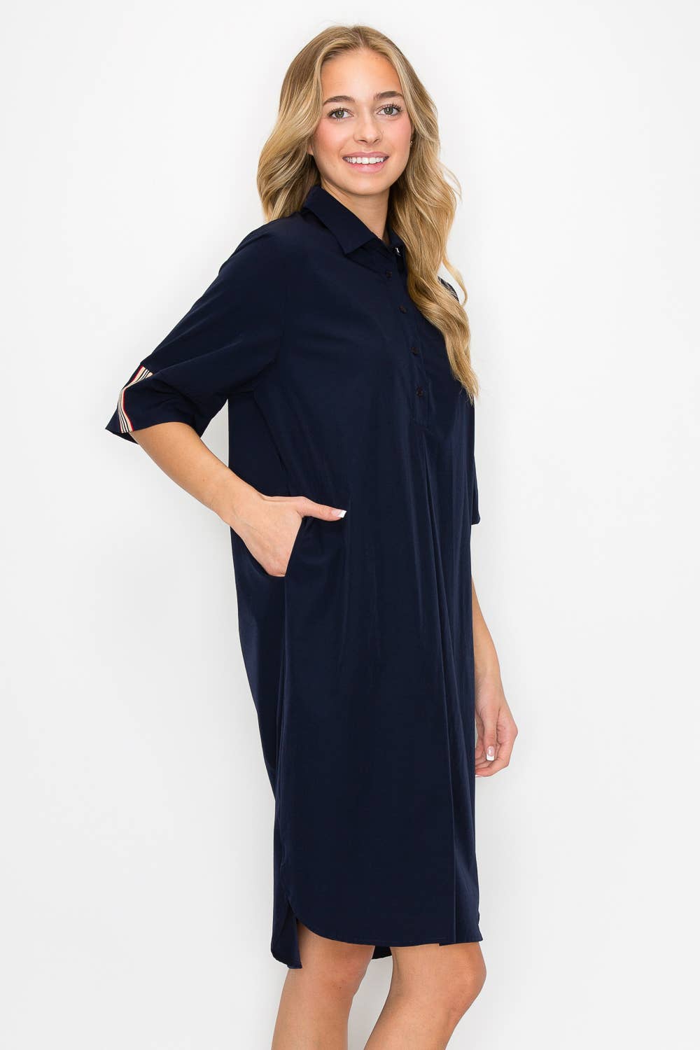 Joh Apparel - Wholesale Dress - Women's - Wendi Woven Tunic Dress21