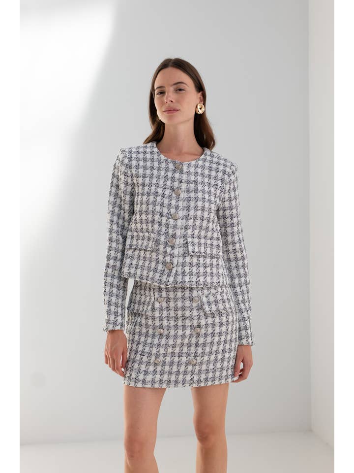 White AZURA Skirt S017 for wholesale on Faire1