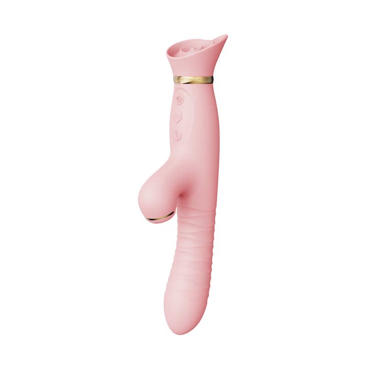 Rose Rabbit Thruster - Adult Sex Toy for wholesale by ZALO