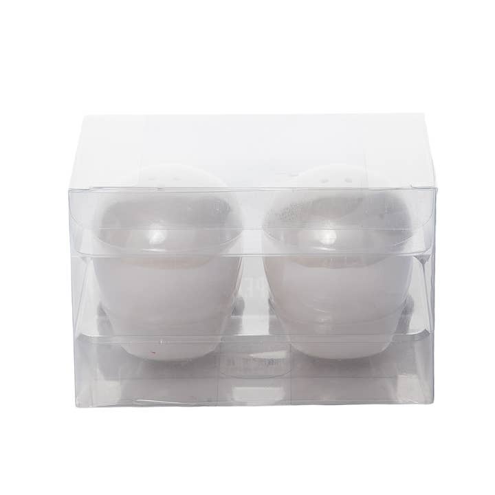 Transpac - Wholesale Salt & Pepper Shaker Set - CLOSEOUT 3" Halloween Skull Salt Pepper Shaker Set 2