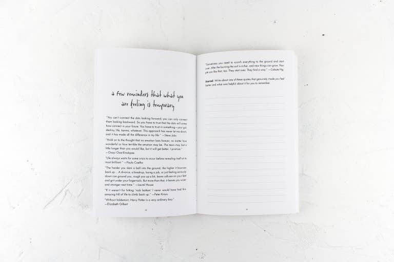 Thought Catalog - Wholesale Journal/Diary - Your Heart Will Heal - A Gentle Guided Journal For Getting O5