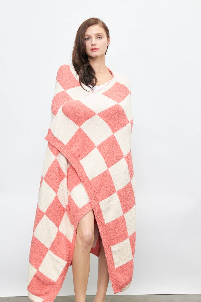 Newbury Kustom - Vente Plaids - PLAID À CARREAUX IB00418