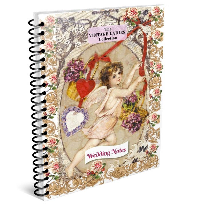 Vintage Damenkollektion: HOCHZEITSNOTIZBUCH & PLANER für den Großhandel von VINTAGE LADIES COLLECTION