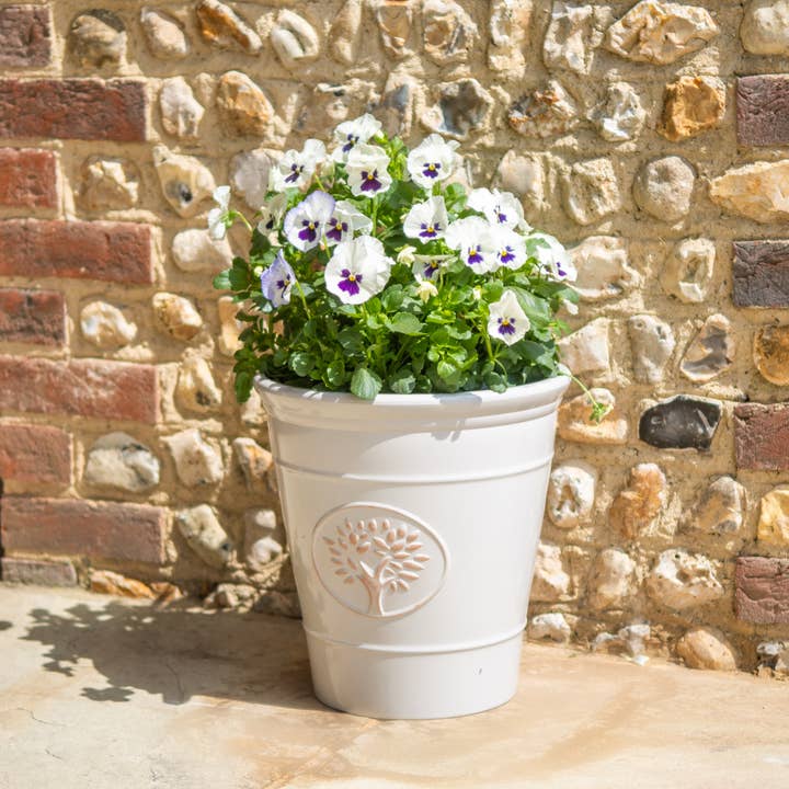 CREEKWOOD GARDEN AND GIFT LTD - Wholesale Plant Pot - 30cm Blenheim Pot - Off White