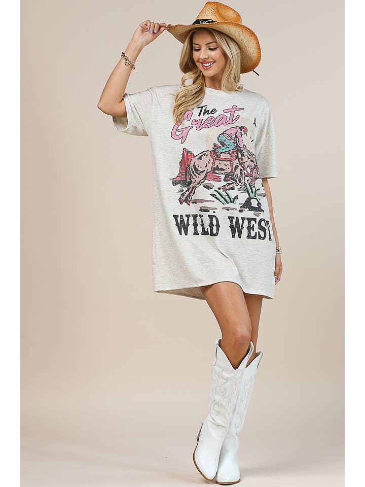 HAVERMOUT AV1202-MIA WILD WEST HEMDJURK MET GRAFISCHE PRINT voor groothandel op Faire1