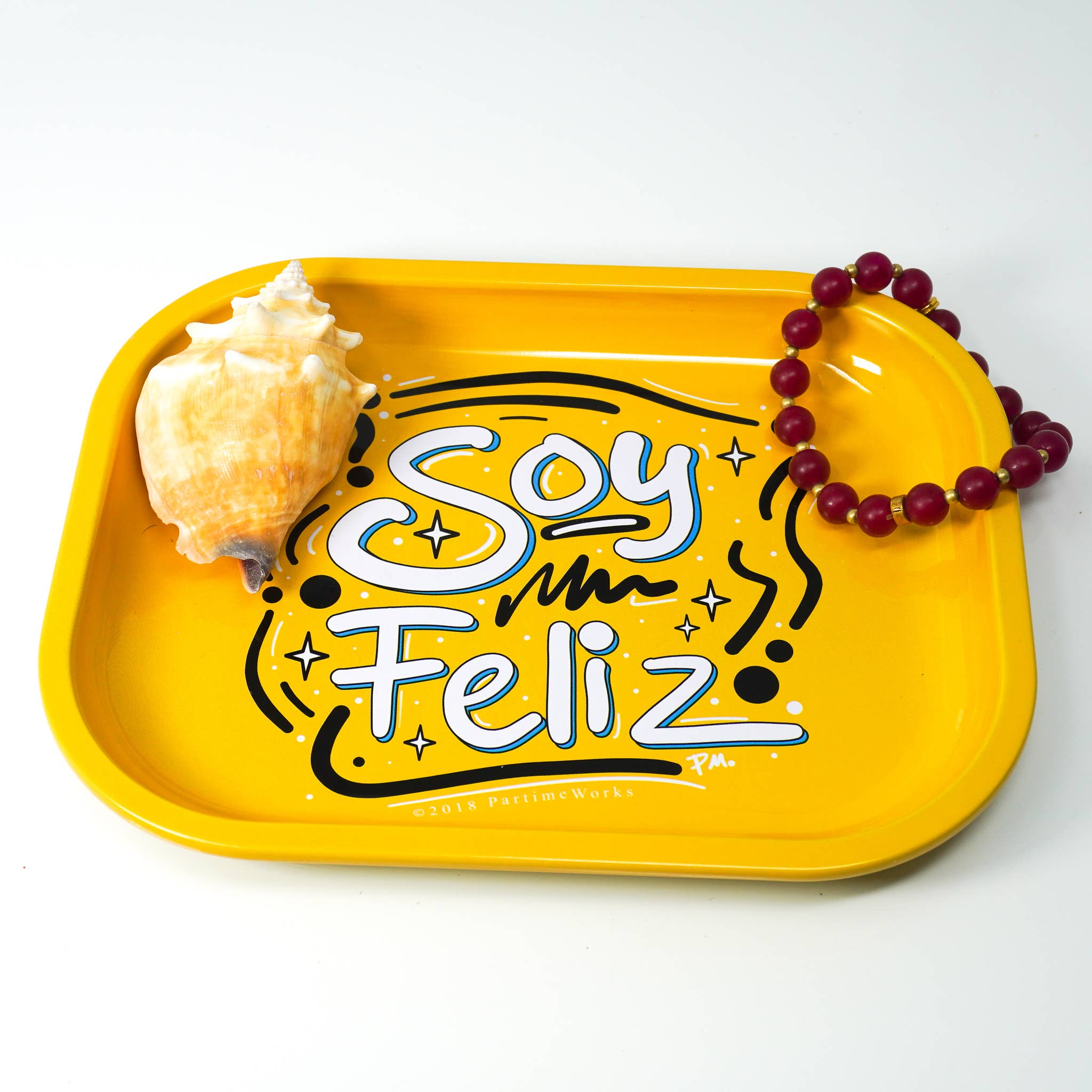 PARTIMEWORKS - Wholesale Decorative Tray - Soy Feliz Novelty Tray10