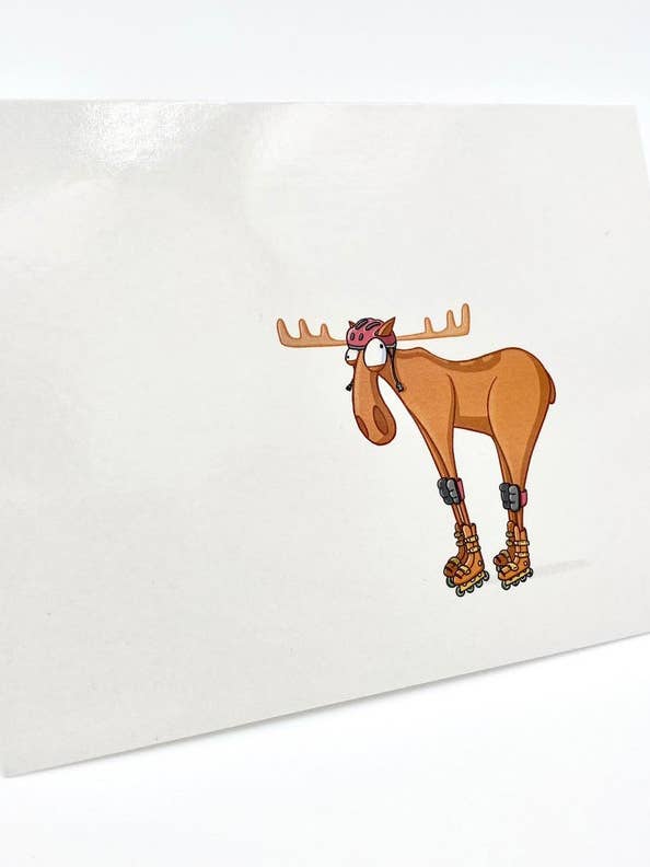 Roller Blade Elchkarten für den Großhandel von FortHouse Studios