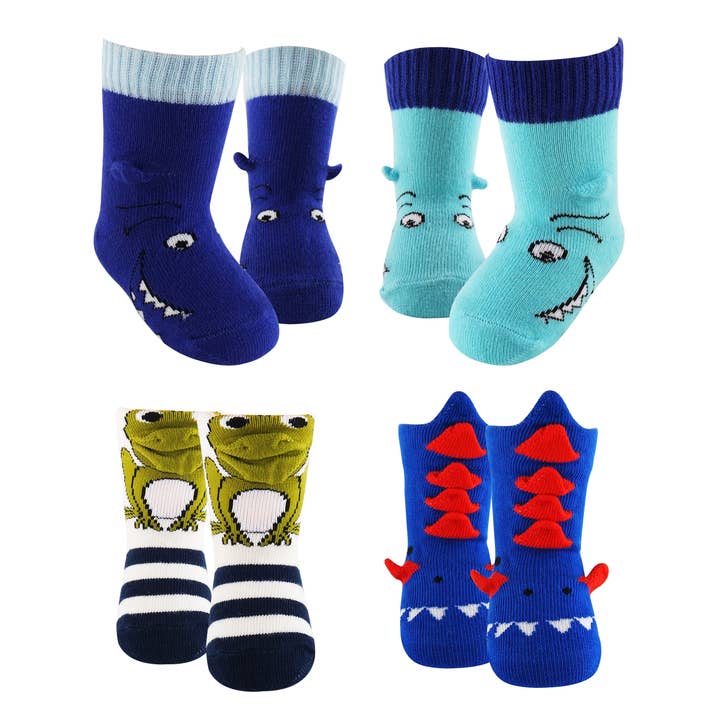 Sockmate / www.sockmate.store - Wholesale Socks - Kids & Baby - 3D Baby Socks, Animal Print Bulk Sock,Random Color And Sizes