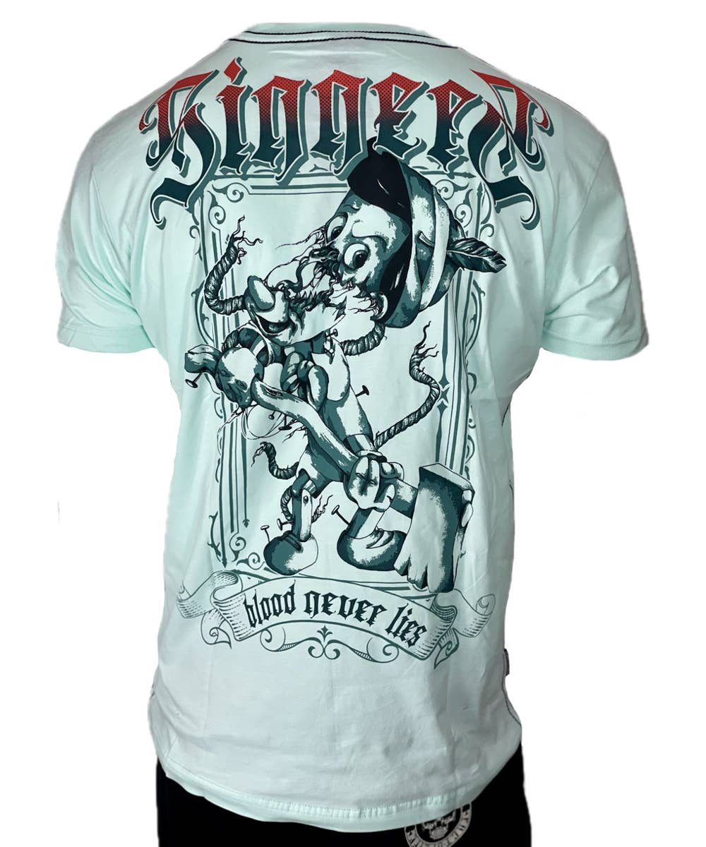 Fact of Life – Großhandel T-Shirt (Grafikdruck) – Herren – Fact of Life T-Shirt "Sinners" TS-88 fair aqua0