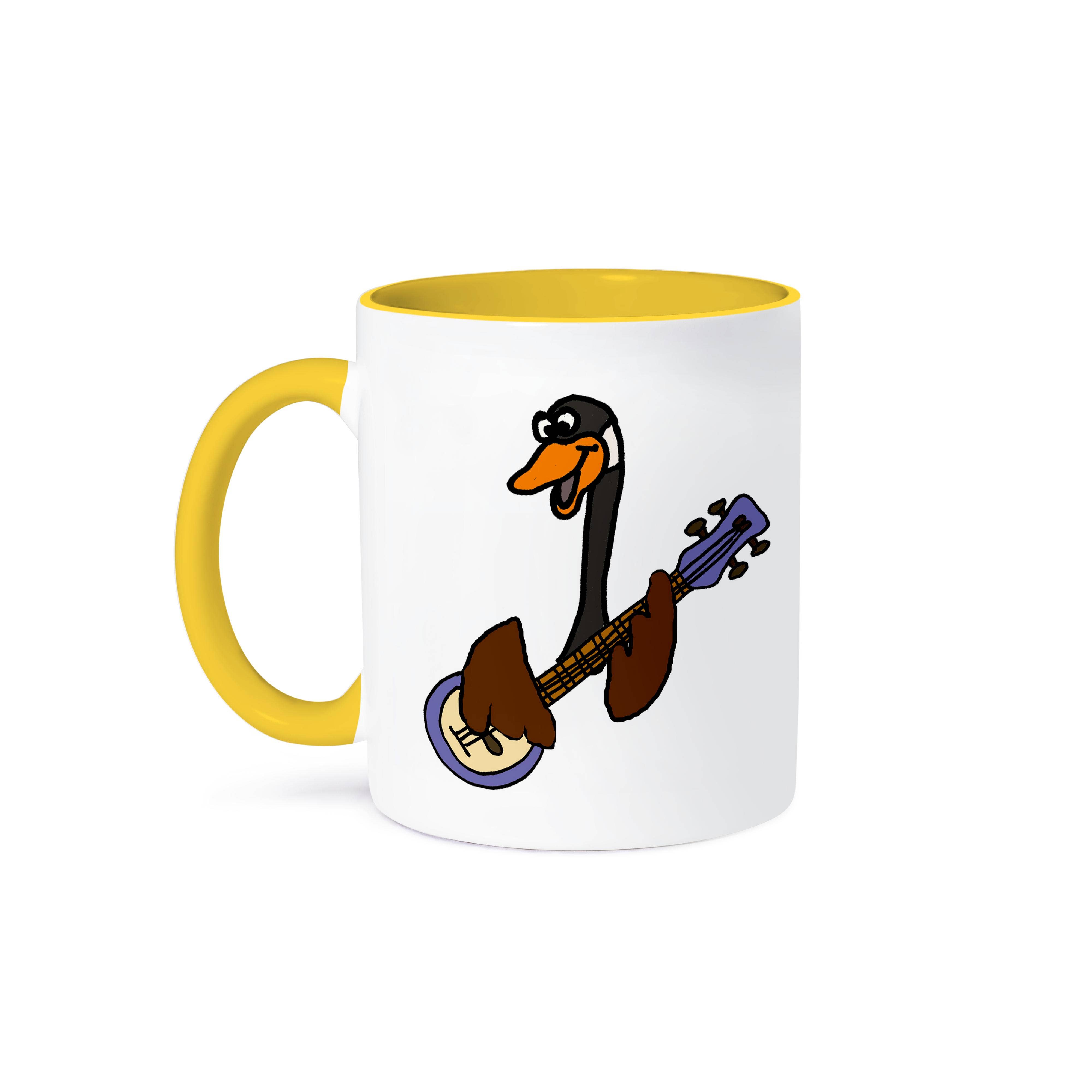 3dRose - Wholesale Coffee Mug - 3dRose, Funny Goose playing the Banjo, Mug0