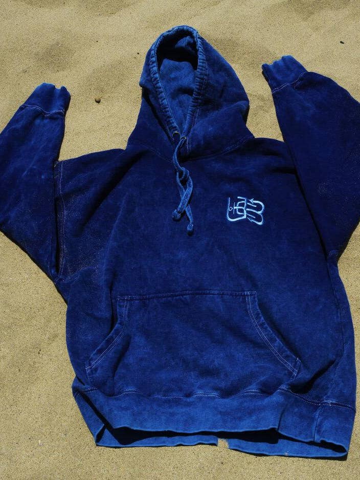 Pacific Blue Hættetrøje for engroshandel hos Underground Beach Club