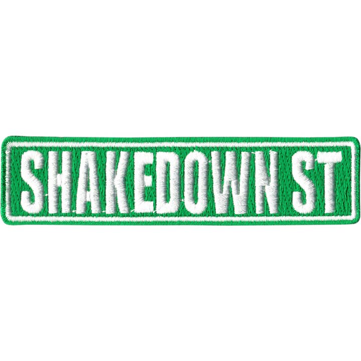 Square Deal Recordings & Supplies - Wholesale Patch - Patch - "Shakedown St" Sign