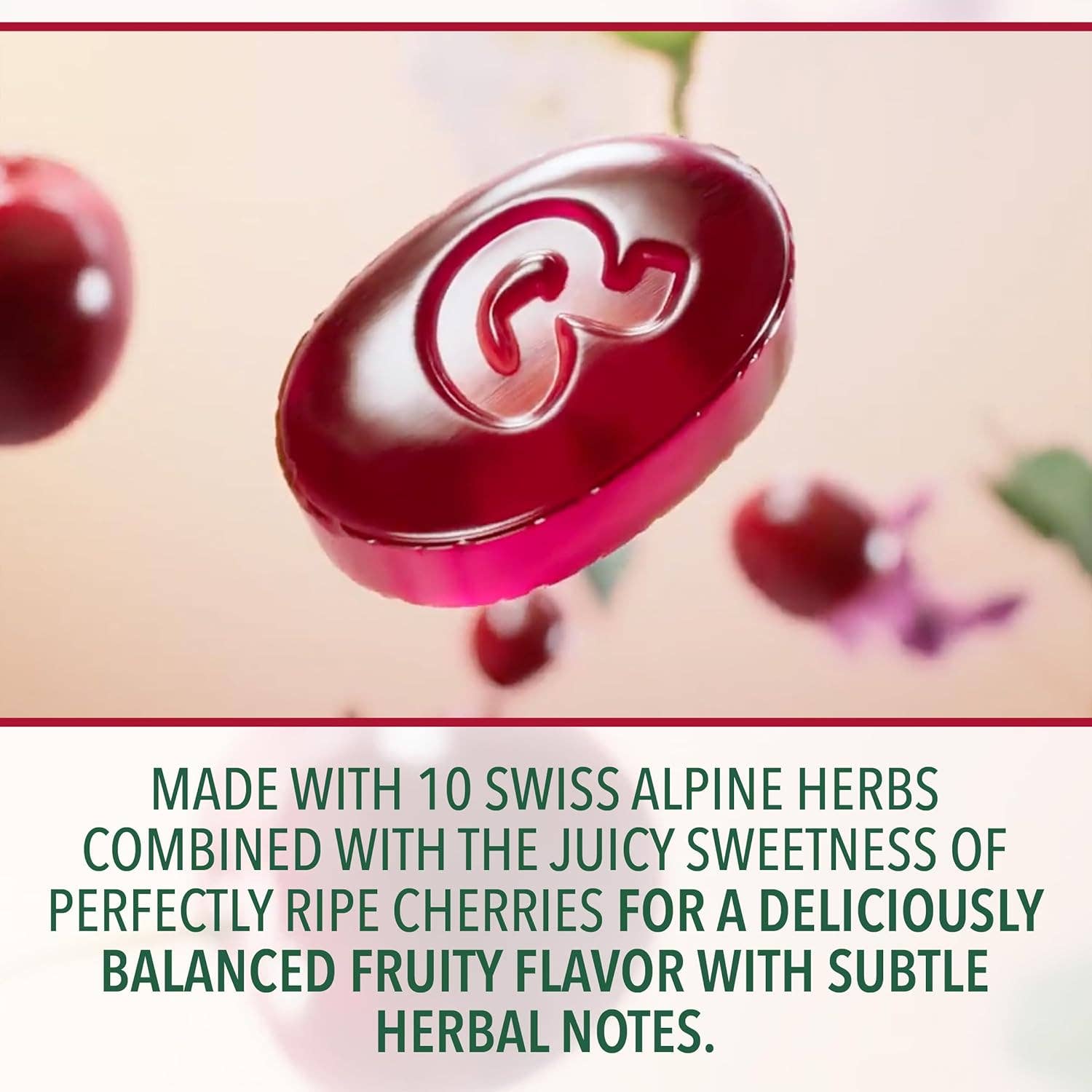 Snacky Candy - Vente Pastilles/bonbons contre la toux - Pastilles pour la gorge Ricola Stick Cerise 31,5 grammes 20 unités1