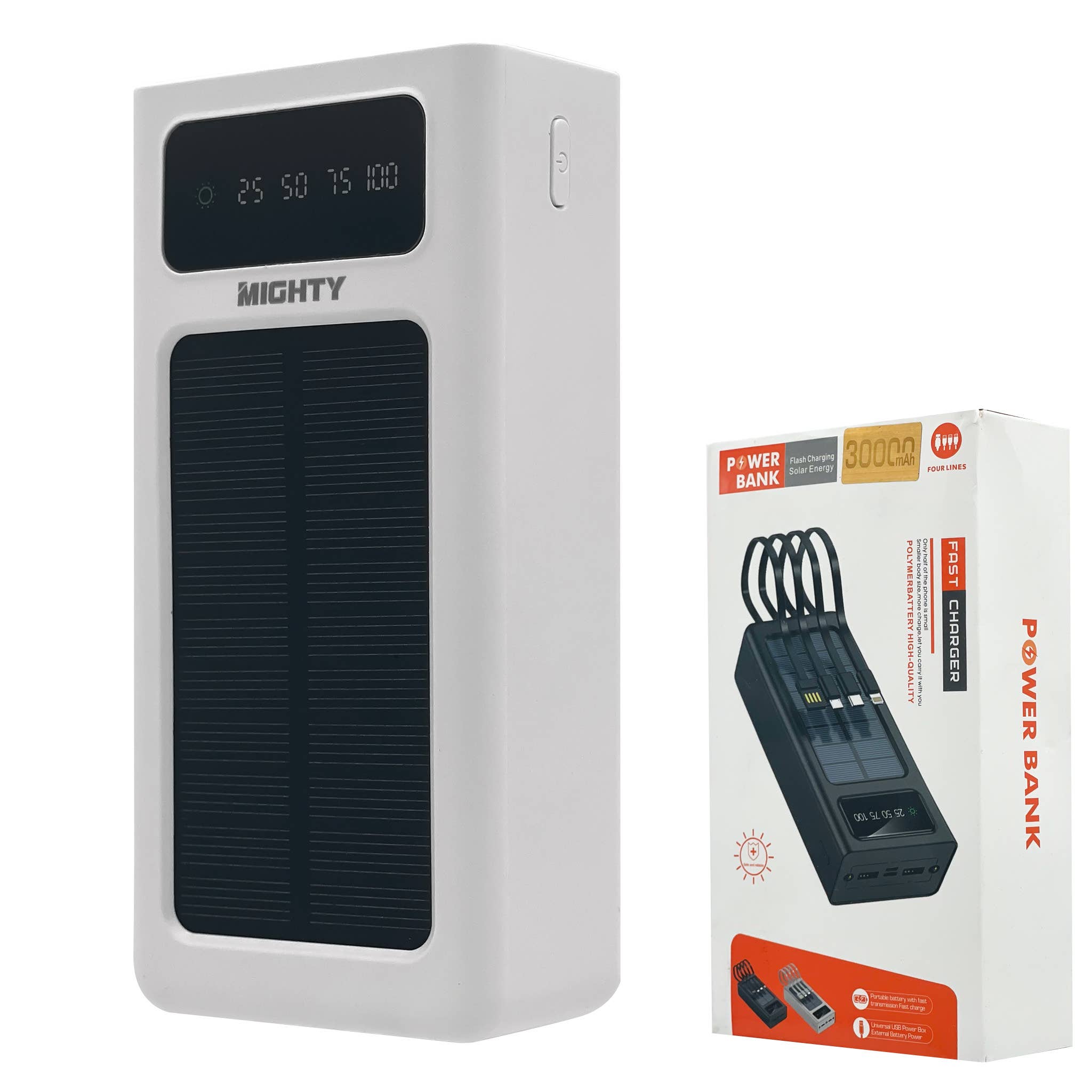 best solar power bank 30000mah