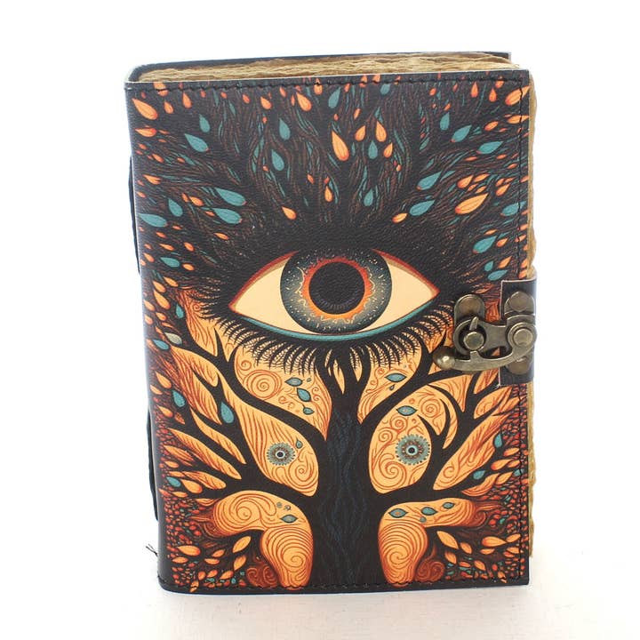 HHH Designs - Vendita all'ingrosso Diari/agende - Diario in pelle con albero stampato, ciascuno1