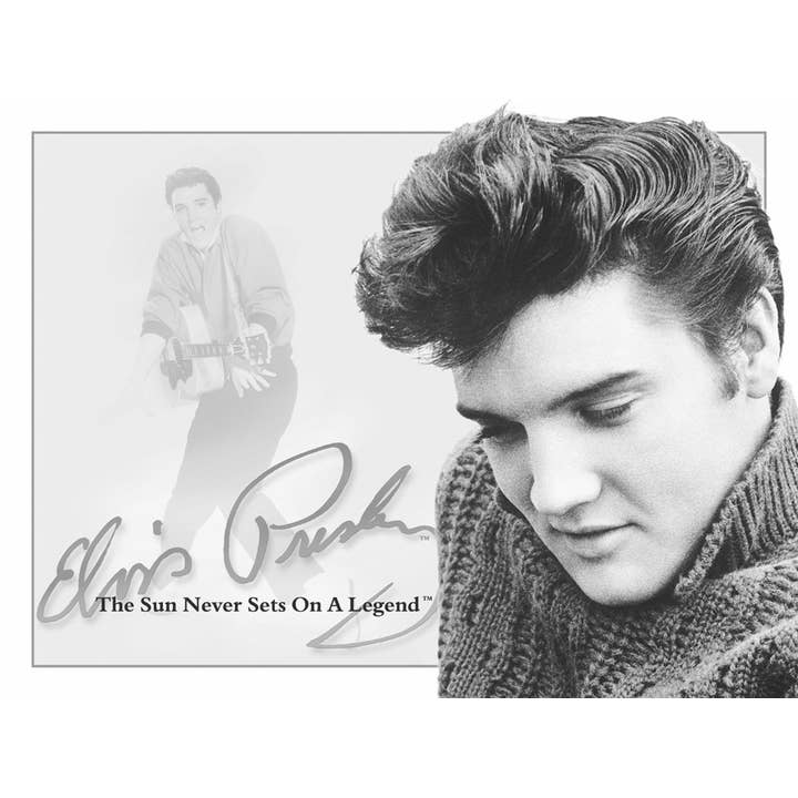 Elvis - Sun Never Sets Tin Sign for wholesale by Desperate Enterprises